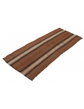Vintage Modern Turkish Kilim Rug - 2`6″ x 5`11″