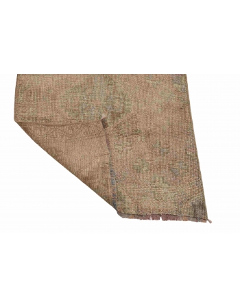 Faded Vintage Turkish Kars Rug - 2`1″ x 4`6″