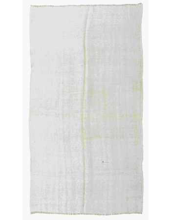 Vintage Modern Hemp Kilim Rug - 5`3″ x 10`0″
