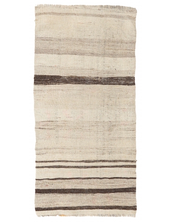 Small Vintage Modern Kilim Rug - 2`1″ x 4`7″