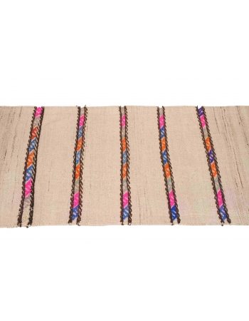 Small Vintage Decorative Kilim Rug - 2`0″ x 4`10″