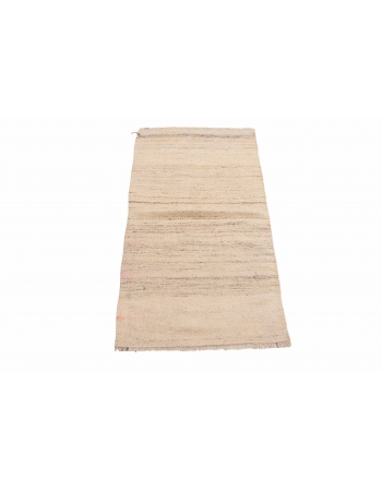 Small Vintage Turkish Kilim Rug - 2`0″ x 4`11″