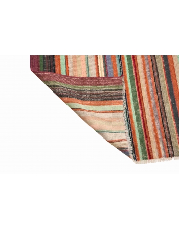 Vintage Striped Decorative Rug - 3`0″ x 5`3″