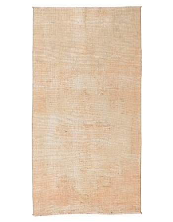 Washed Out Vintage Turkish Rug - 2`9″ x 5`4″