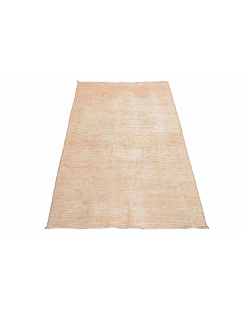 Washed Out Vintage Turkish Rug - 2`9″ x 5`4″