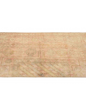 Washed Out Vintage Rug Fragment - 2`3″ x 4`11″
