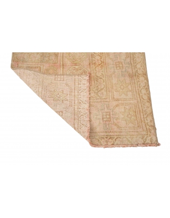 Washed Out Vintage Rug Fragment - 2`3″ x 4`11″