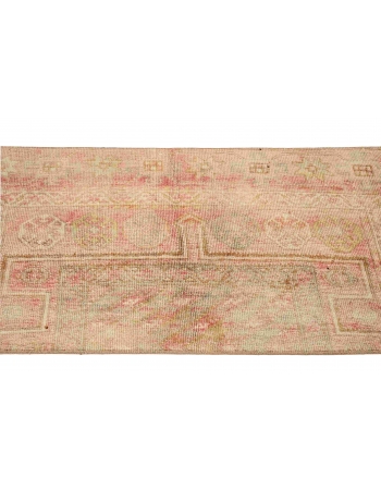 Vintage Washed Out Vintage Rug - 2`1″ x 5`5″