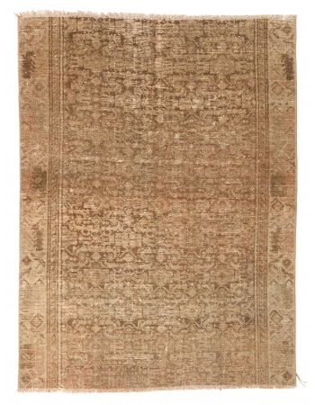 Decorative Vintage Washed Out Rug - 2`11″ x 3`10″