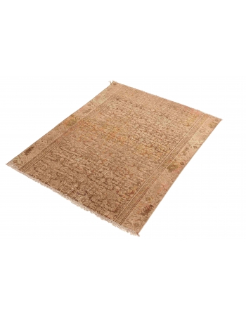 Decorative Vintage Washed Out Rug - 2`11″ x 3`10″
