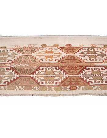 Vintage Small Decorative Kilim Rug - 2`6″ x 4`5″