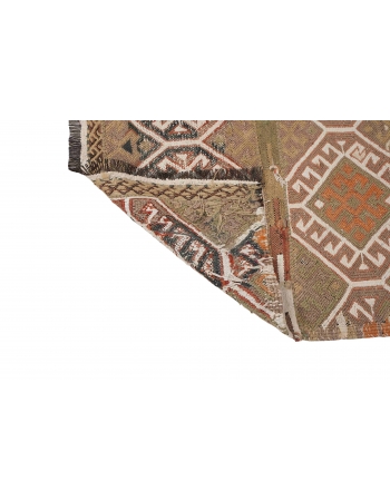 Small Decorative Vintage Kilim Rug - 2`7″ x 4`0″