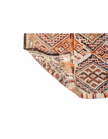 Vintage Small Decorative Kilim Rug - 2`6″ x 4`1″