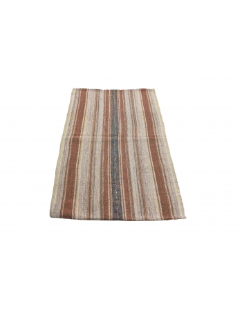 Vintage Small Decorative Kilim Rug - 2`7″ x 4`7″