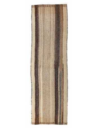 Vintage Modern Mini Kilim Runner - 1`8″ x 5`10″