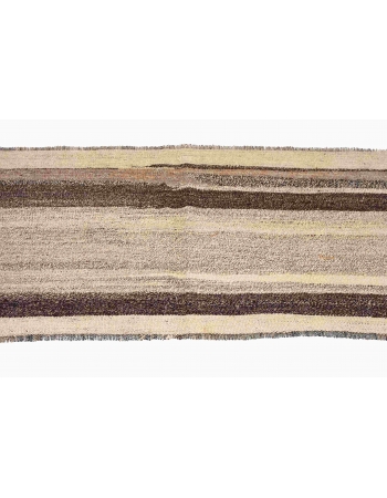 Vintage Modern Mini Kilim Runner - 1`8″ x 5`10″