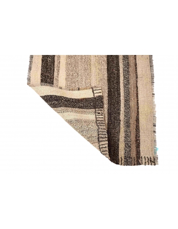 Vintage Modern Mini Kilim Runner - 1`8″ x 5`10″