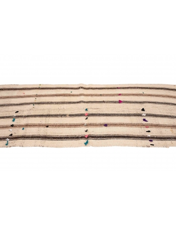 Vintage Striped Modern Kilim Rug - 2`7″ x 5`11″