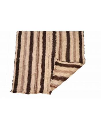 Striped Vintage Kilim Rug - 2`3″ x 6`5″