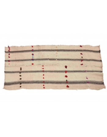 Small Vintage Decorative Kilim Rug - 2`4″ x 4`1″