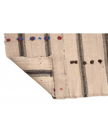 Small Vintage Decorative Kilim Rug - 2`4″ x 4`1″