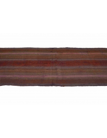 Decorative Vintage Turkish Kilim Rug - 2`8″ x 7`3″