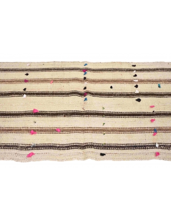 Vintage Modern Turkish Kilim Rug - 2`7″ x 6`0″