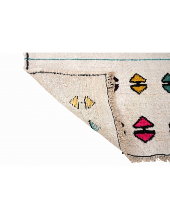Vintage Hemp Decorative Kilim Rug - 2`4″ x 4`0″
