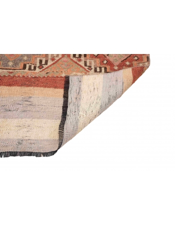 Vintage Embroidered Decorative Kilim Rug - 2`8″ x 4`0″