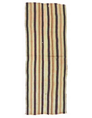 Striped Vintage Kilim Rug - 2`3″ x 6`5″