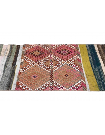 Vintage Decorative Small Kilim Rug - 2`7″ x 5`11″