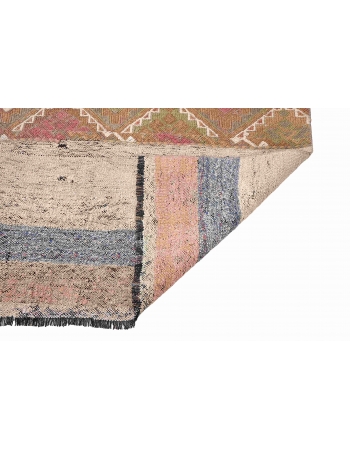 Decorative Small Vintage Kilim Rug - 3`3″ x 4`11″