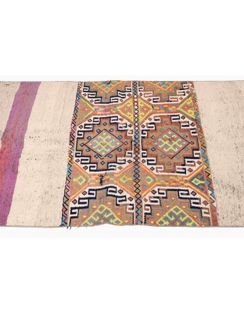 Vintage Unique Decorative Kilim Rug - 2`11″ x 6`1″