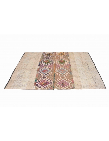 Vintage Decorative Kilim Rug - 4`7″ x 6`4″