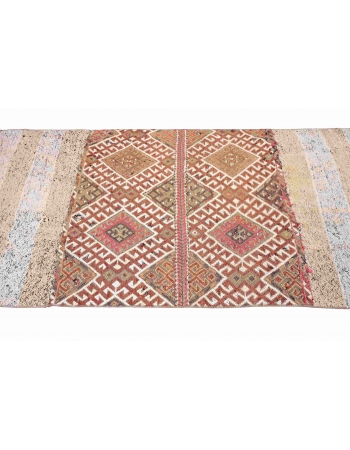 Vintage Decorative Small Kilim Rug - 3`1″ x 5`11″