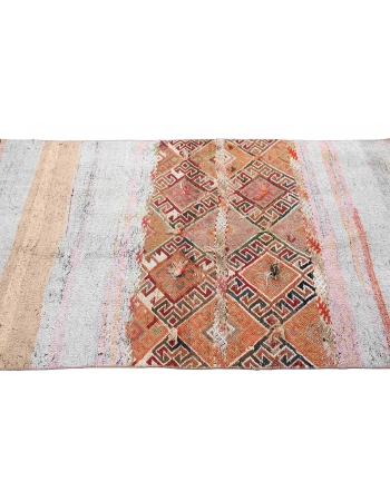 Vintage Decorative Turkish Kilim Rug - 3`1″ x 5`2″