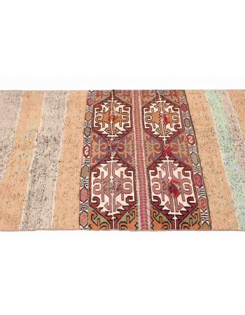 Vintage Decorative Small Kilim Rug - 2`11″ x 5`1″