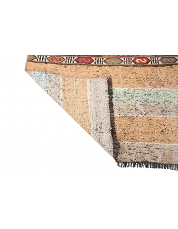 Vintage Decorative Small Kilim Rug - 2`11″ x 5`1″