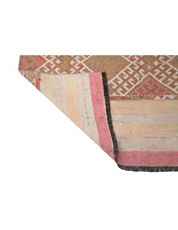 Vintage Washed Out Kilim Rug - 2`7″ x 4`11″