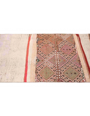 Turkish Vintage Decorative Kilim Rug - 2`7″ x 4`11″