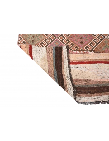Turkish Vintage Decorative Kilim Rug - 2`7″ x 4`11″