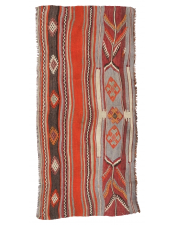 Small Vintage Kilim Rug - 2`6″ x 5`6″
