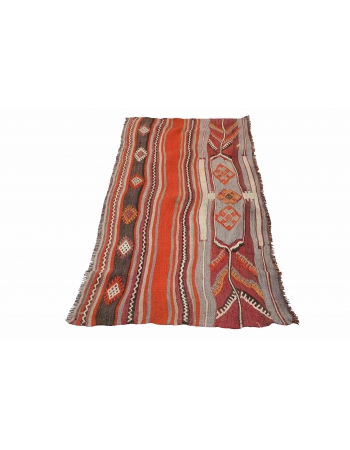Small Vintage Kilim Rug - 2`6″ x 5`6″
