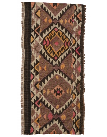 Mini Vintage Kars Kilim Rug - 1`4″ x 3`0″