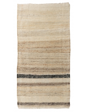 Mini Vintage Modern Kilim Rug - 1`11″ x 3`10″
