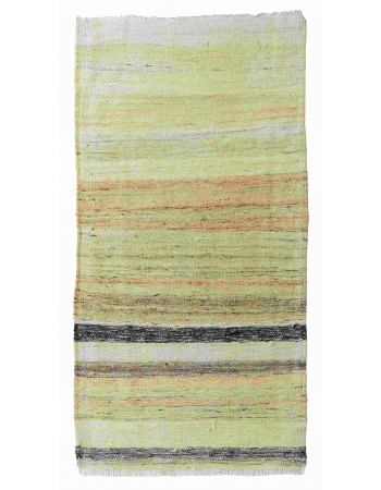 Mini Vintage Modern Kilim Rug - 1`11″ x 3`10″
