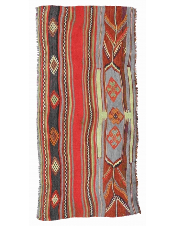 Small Vintage Kilim Rug - 2`6″ x 5`6″