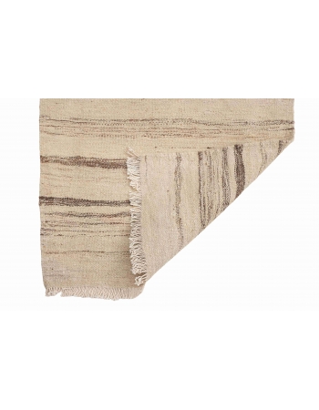 Vintage Mini Modern Kilim Rug - 1`10″ x 3`8″