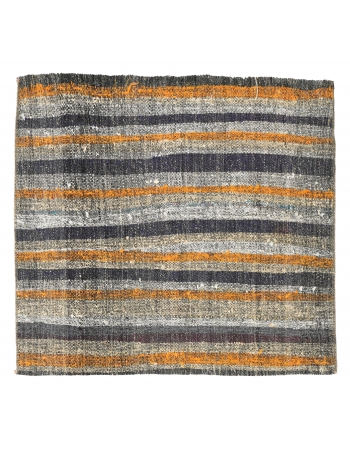 Mini Vintage Rag Rug - 2`4″ x 2`7″