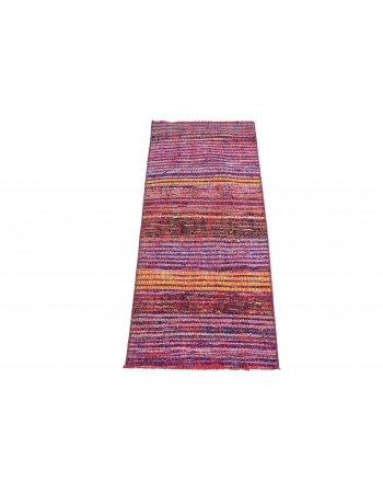 Purple Mini Vintage Kilim Rug - 1`5″ x 3`3″